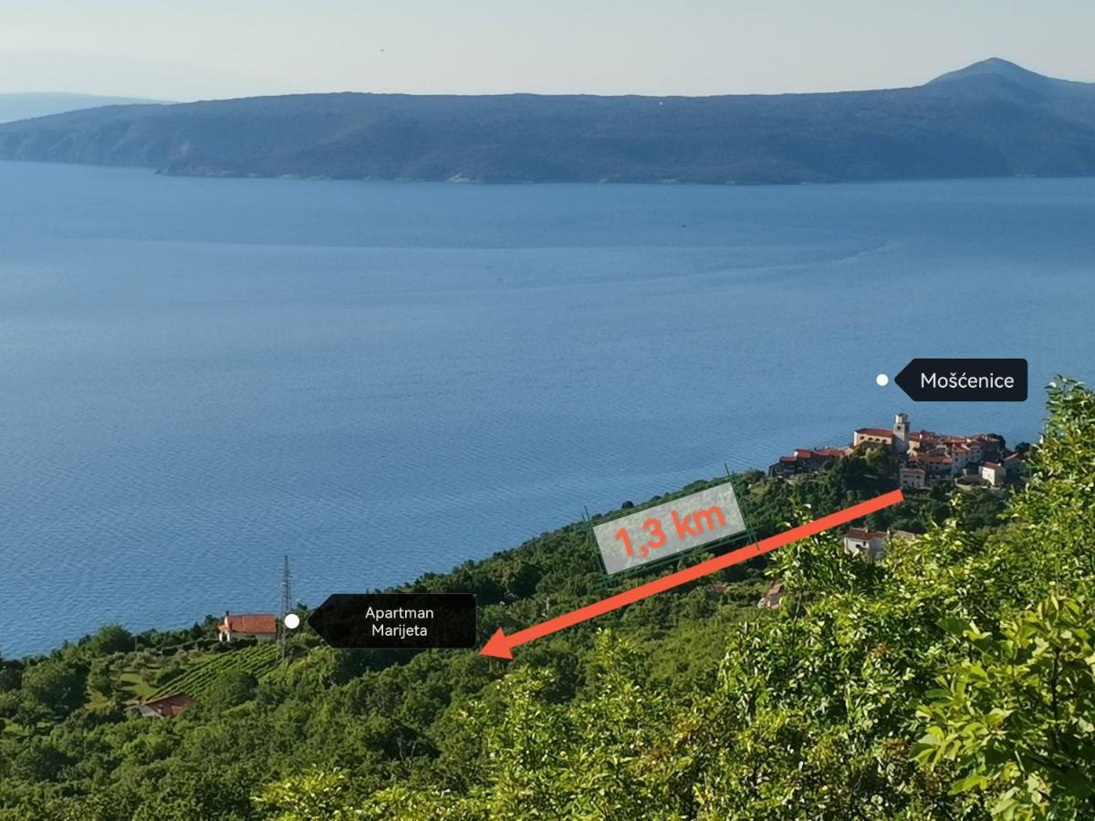 Apartman Marijeta Mošćenička Draga Esterno foto